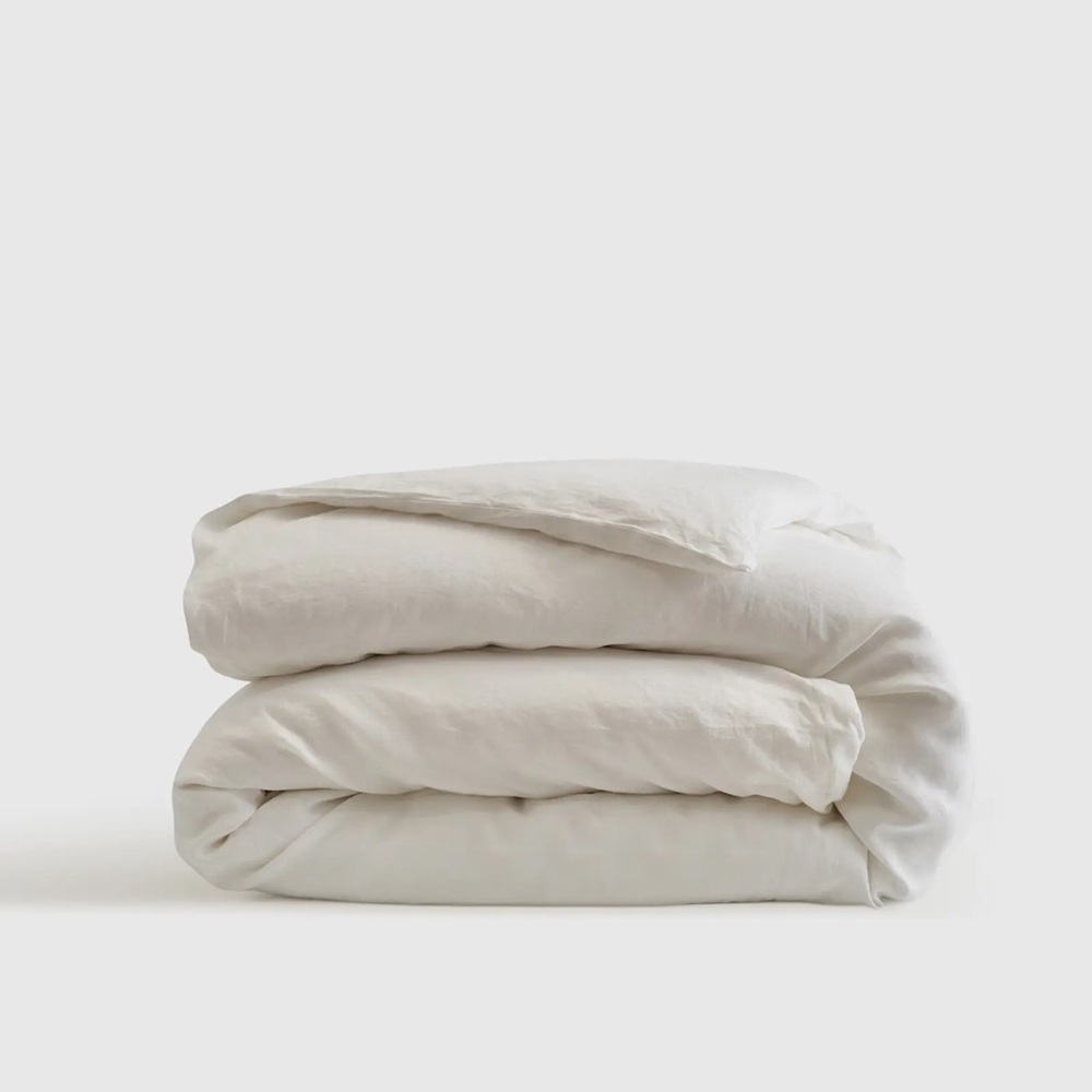 Quince European linen duvet cover